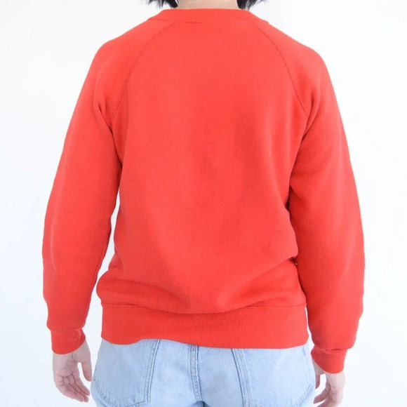 Vintage Bassett-Walker Red Teddy Bear with Bow Crewneck Sweater  M - Picture 3 of 14